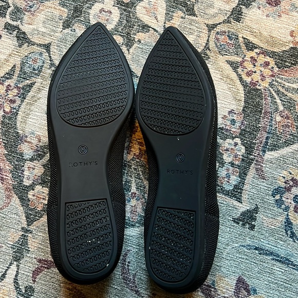 Rothy’s Pointed Toe Flats, black, 10 - Picture 3 of 6